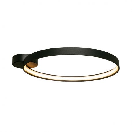 Lustre aplicate - Lustra aplicata LED design modern circular CIRCLE 78, negru