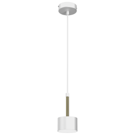 Pendule, Lustre suspendate - Pendul design modern ARENA alb, auriu
