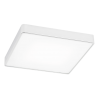 Plafoniera LED patrata design slim ONTARIO 25cm alba