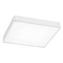 Plafoniera LED patrata design slim ONTARIO 35cm alba