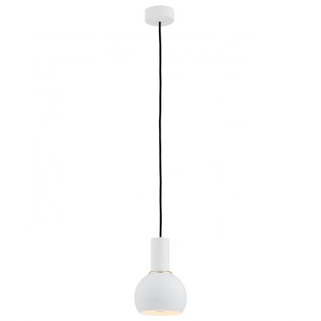 Pendule, Lustre suspendate - Pendul, Lustra suspendata design minimalist SINES 14cm, alb