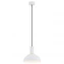 Pendul, Lustra suspendata design minimalist SINES 22cm, alb