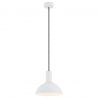 Pendul, Lustra suspendata design minimalist SINES 22cm, alb