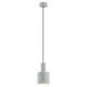Pendul, Lustra suspendata design minimalist SINES 12cm, salvie