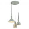 Lustra cu 3 pendule design minimalist SINES salvie