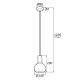 Pendule, Lustre suspendate - Pendul, Lustra suspendata design minimalist SINES 14cm, salvie