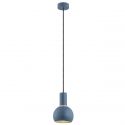 Pendul, Lustra suspendata design minimalist SINES 14cm, blue