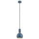 Pendule, Lustre suspendate - Pendul, Lustra suspendata design minimalist SINES 14cm, blue