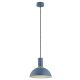Pendul, Lustra suspendata design minimalist SINES 22cm, blue