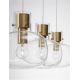 Pendule, Lustre suspendate - Lustra cu 3 pendule design modern CINZIA