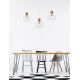 Pendule, Lustre suspendate - Lustra cu 3 pendule design modern CINZIA