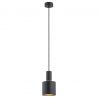 Pendul, Lustra suspendata design minimalist SINES 12cm, negru