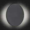 Aplica de perete cu lumina ambientala LED OREGON negru, 20cm