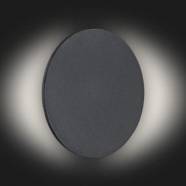 Aplice, corpuri de iluminat pentru pereti - Aplica de perete cu lumina ambientala LED OREGON negru, 12cm