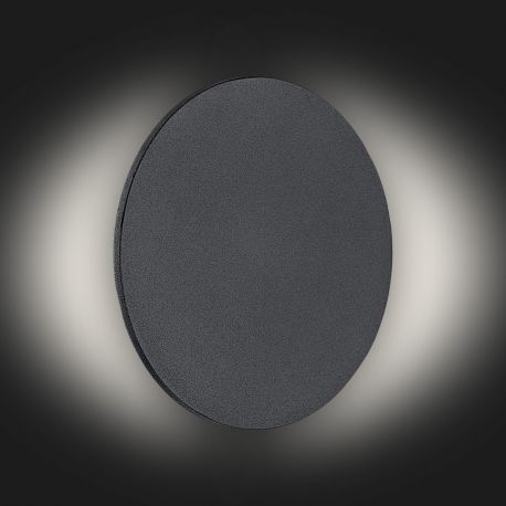 Aplice, corpuri de iluminat pentru pereti - Aplica de perete cu lumina ambientala LED OREGON negru, 12cm