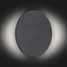 Aplica de perete cu lumina ambientala LED OREGON negru, 12cm