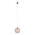 Pendul lemn design scandinav PORTORYKO maro 17cm