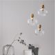 Pendule, Lustre suspendate - Lustra cu 3 pendule design modern CINZIA