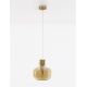 Pendule, Lustre suspendate - Lustra, Pendul design modern CINZIA champagne, 22cm