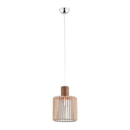 Pendule, Lustre suspendate - Lustra/Pendul lemn design scandinav PORTORYKO maro 30cm