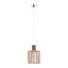 Lustra/Pendul lemn design scandinav PORTORYKO maro 30cm