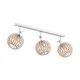 Plafoniera lemn design scandinav PORTORYKO 3 maro