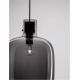 Pendule, Lustre suspendate - Lustra, Pendul design modern CINZIA fumuriu, 30cm