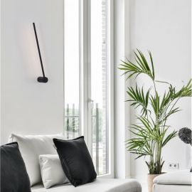 Aplice, corpuri de iluminat pentru pereti - Aplica de perete LED design liniar Aden
