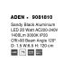 Aplice, corpuri de iluminat pentru pereti - Aplica de perete LED design liniar Aden 120cm