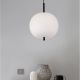 Pendule, Lustre suspendate - Lustra, Pendul modern Lato negru 30cm