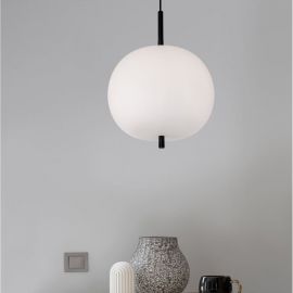 Pendule, Lustre suspendate - Lustra, Pendul modern Lato negru 30cm