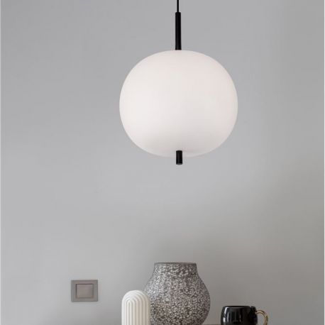 Pendule, Lustre suspendate - Lustra, Pendul modern Lato negru 30cm