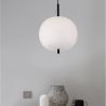 Lustra, Pendul modern Lato negru 30cm