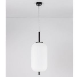 Pendule, Lustre suspendate - Lustra, Pendul modern Lato negru 22cm