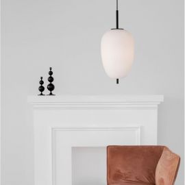 Pendule, Lustre suspendate - Lustra, Pendul modern Lato negru 27cm