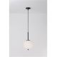 Pendule, Lustre suspendate - Lustra, Pendul modern Lato negru 18,5cm