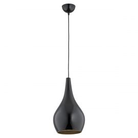 Pendule, Lustre suspendate - Pendul sticla design decorativ SANTANA negru