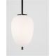 Pendule, Lustre suspendate - Lustra, Pendul modern Lato negru 15,8cm