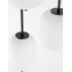 Pendule, Lustre suspendate - Lustra cu 3 pendule modern Lato negru