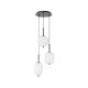 Pendule, Lustre suspendate - Lustra cu 3 pendule modern Lato negru