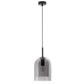Pendule, Lustre suspendate - Lustra, Pendul modern Velor fumuriu 18cm