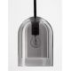 Pendule, Lustre suspendate - Lustra, Pendul modern Velor fumuriu 18cm