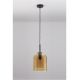 Pendule, Lustre suspendate - Lustra, Pendul modern Velor champagne 18cm