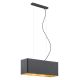 Pendule, Lustre suspendate - Lustra suspendata design elegant TENERYFA negru/auriu