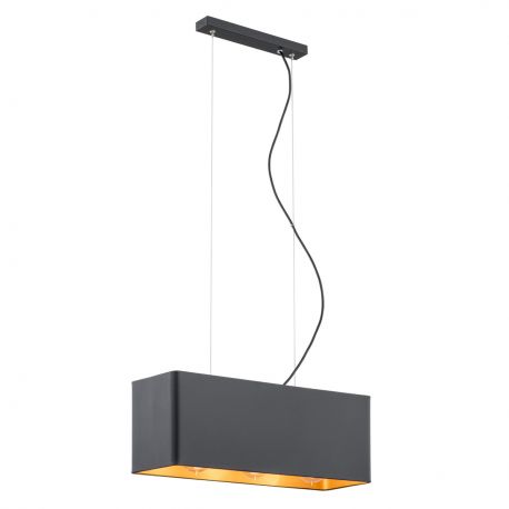 Pendule, Lustre suspendate - Lustra suspendata design elegant TENERYFA negru/auriu