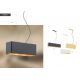 Pendule, Lustre suspendate - Lustra suspendata design elegant TENERYFA negru/auriu
