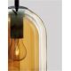 Pendule, Lustre suspendate - Lustra cu 3 pendule modern Velor champagne
