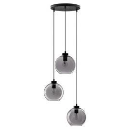 Pendule, Lustre suspendate - Lustra cu 3 pendule modern PALMER fumuriu