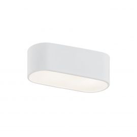 Plafoniere - Plafoniera metalica design modern TONI 30cm alba