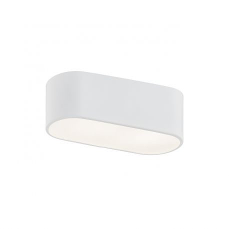 Plafoniere - Plafoniera metalica design modern TONI 30cm alba